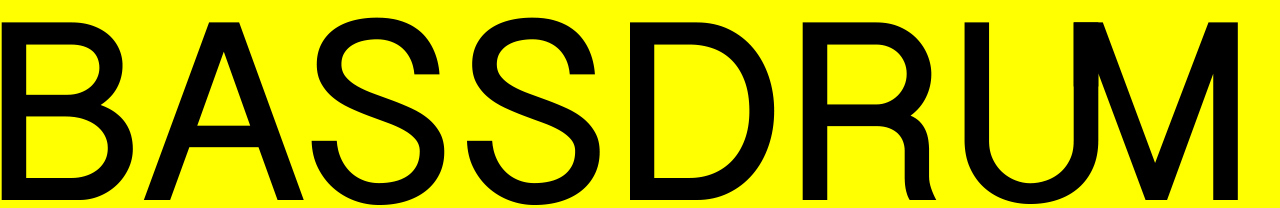 BASSDRUM inc.のロゴ