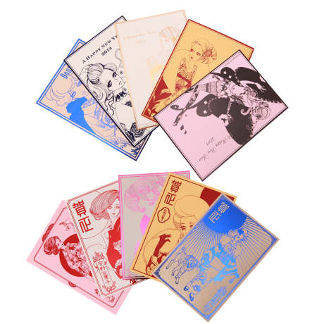 安野モヨコ 復刻年賀状 10枚セット 【ANNORMALグッズ】